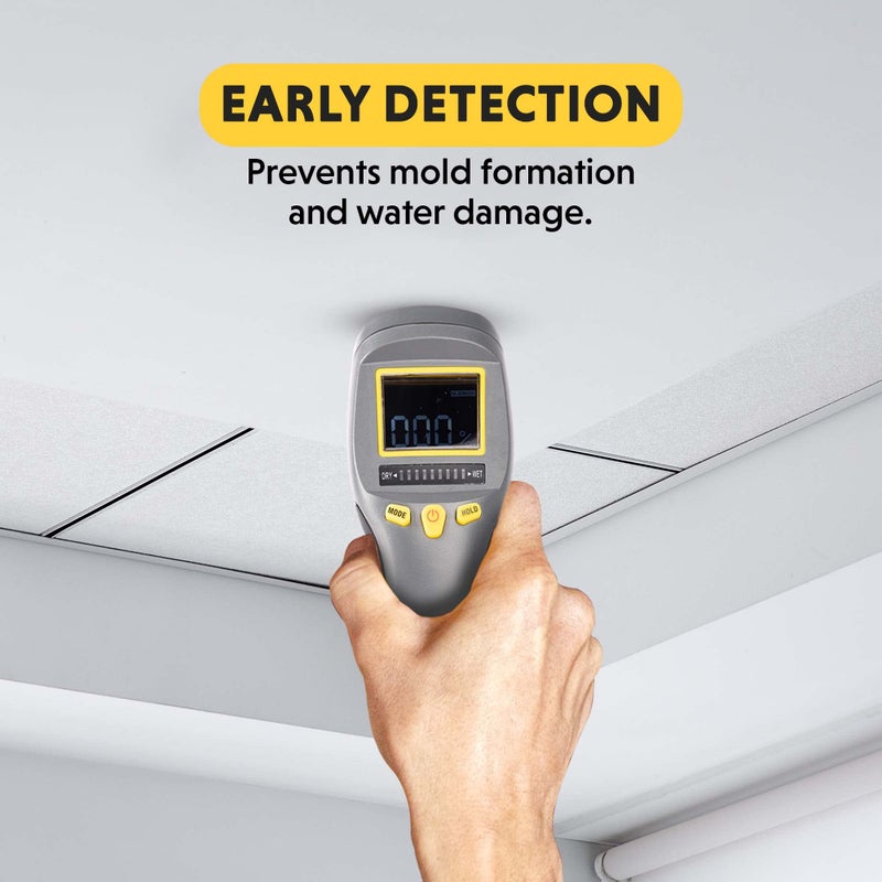 General Tools General Tools LCD Moisture Meter #MM8 - Leak and Humidity Detector - Pinless and Non-Invasive  - Image 5