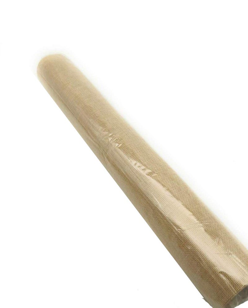 3A Featuretail Synthetic Jute Fabric roll for Bouquet Wrapping, Gift Wrapping, Bags, Basket Making and Jute Material Fabric for Crafts (18 Inch x 5 Yard, Color: Beige, pack of 1), Solid - Image 3