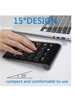 Rock Pow Wireless Number Pads Numeric Keypad 22 Keys  - Image 2