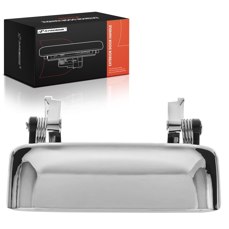 A-Premium APremium Front or Rear Side Exterior Door Handle Compatible with Ford Explorer 19982001 Explorer Sport 20012003 Explorer Sport Trac 20012005 Mercury Mountaineer 19982001 Chrome - Image 2
