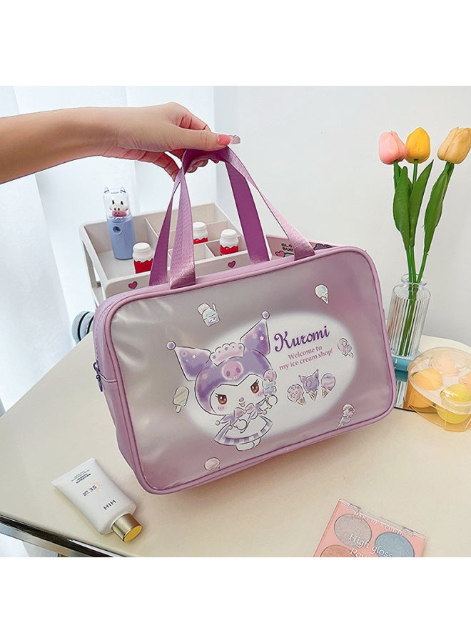 Genuine Sanrio Cute Cartoon Waterproof Portable Cosmetic Bag Beach Bag Commuter Women's Bag - Image 1