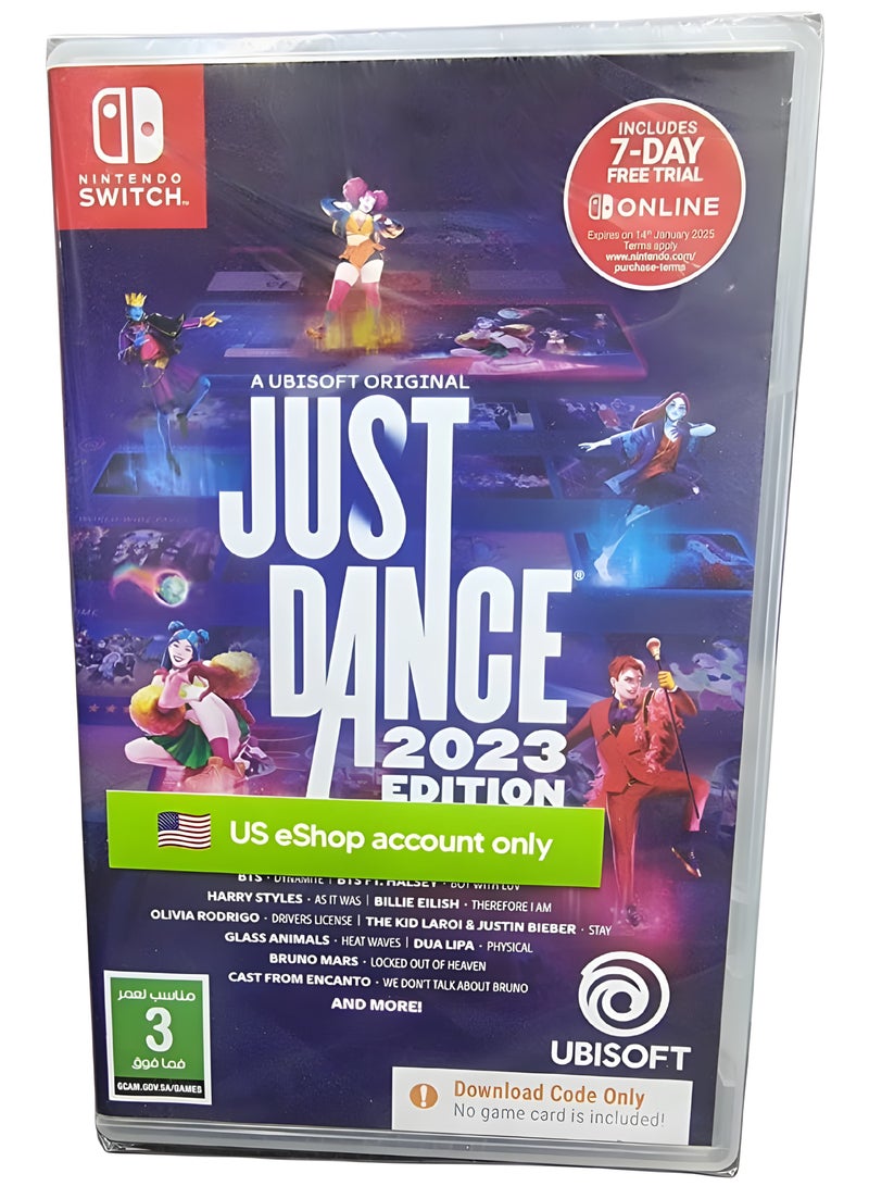 سويتش 0 لعبة جست دانس اصدار 2023 - نينتندو سويتش