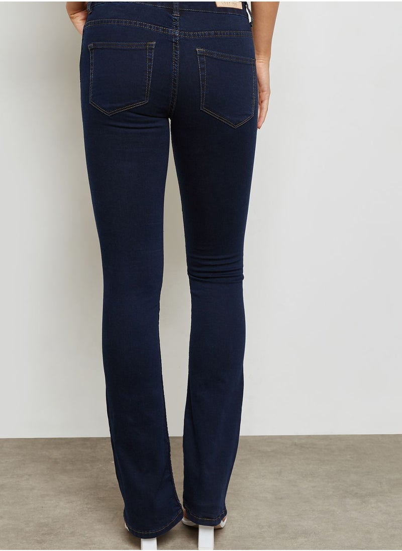 LOST INK Slim Flared Jeans  - Image 2