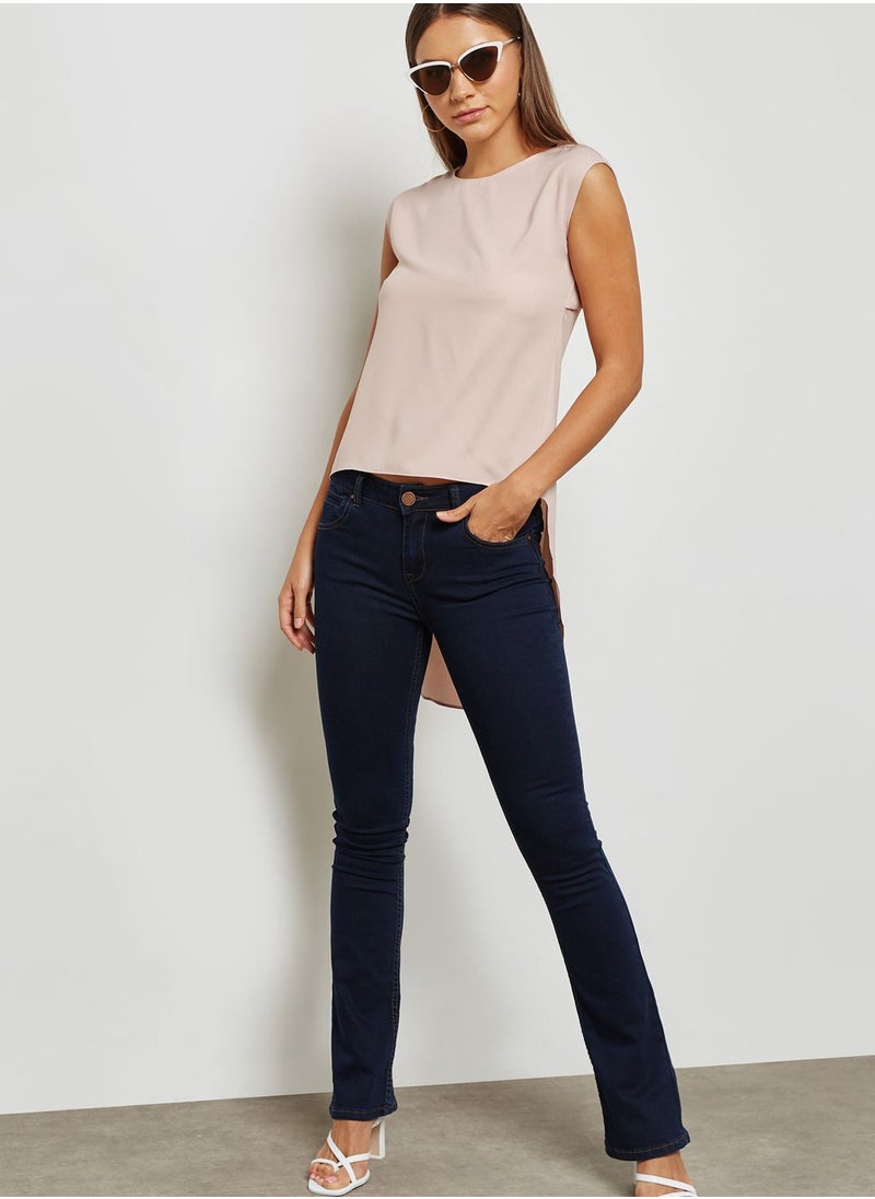 LOST INK Slim Flared Jeans  - Image 5