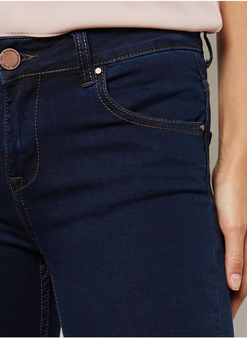 LOST INK Slim Flared Jeans  - Image 3