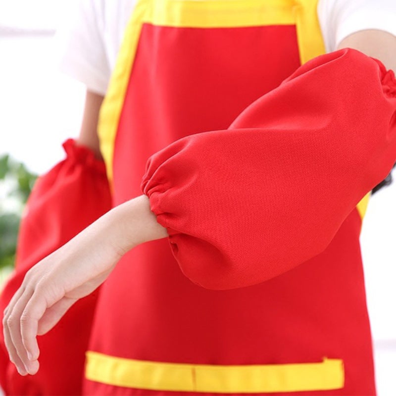 Customized Children'S Aprons With Logo, Kindergarten Painting Clothes, Art Painting Diy Kids Smocks, Advertising Aprons With Printing - Image 3