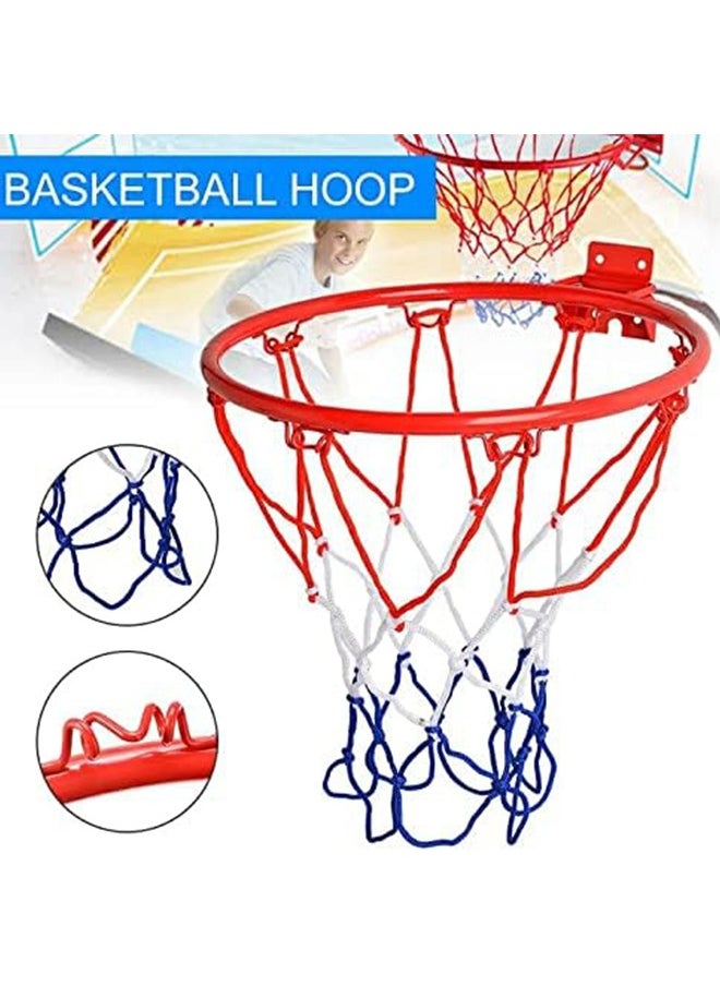 Generic - Basketball Ring With Net - 45cm 45cm 45cm - Image 1