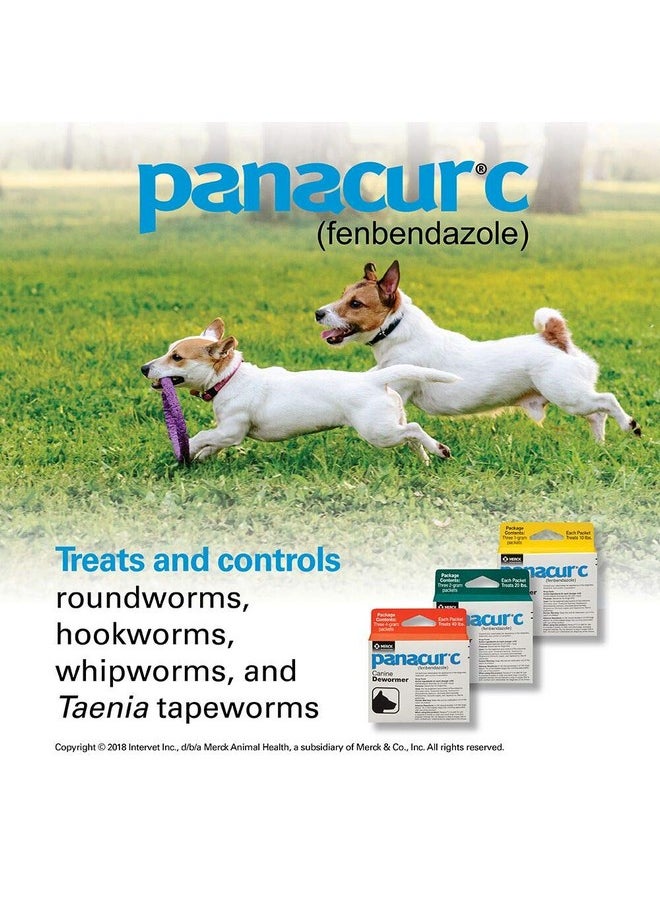 Panacur Panacur C Canine Dewormer (Fenbendazole), 1 Gram, Yellow, 3 Count (Pack of 1)  - Image 3
