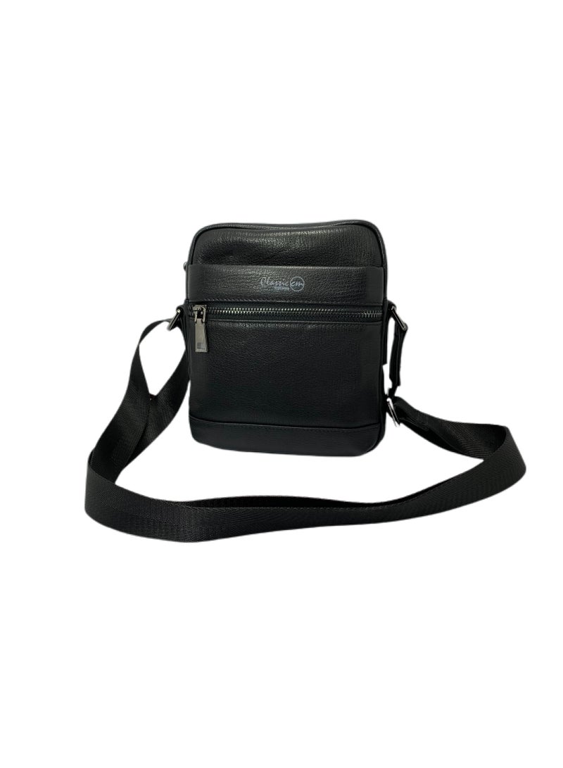 Classic Milano Classic Milano Men's Shoulder Bag Leather Crossbody Bag for Men Side Bag Sling Bag Small Messenger Bag Casual Travel Daily by Milano Leather  - Image 1
