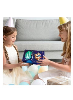 Excefore Magic LED Light Drawing Pad, LCD Writing Tablet Doodle Board,Colorful Drawing Tablet Writing Pad, Kids Travel Essentials, for Girls Boys (A4)  - Image 3