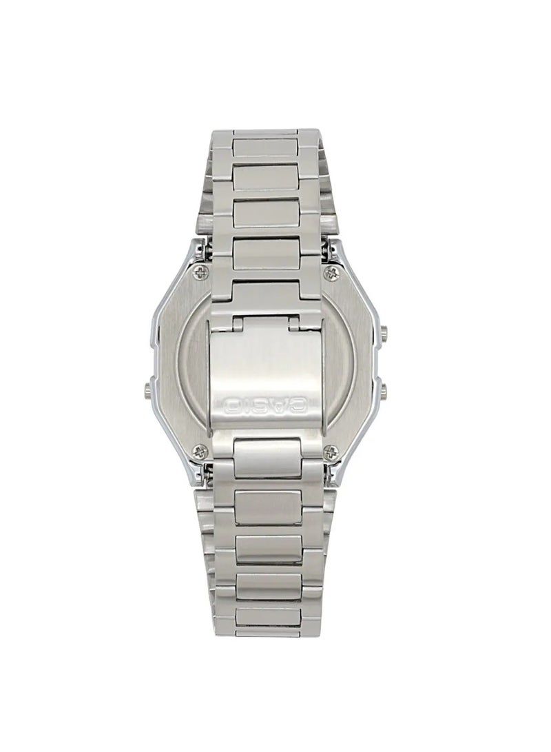 Casio Digital Wrist Watch with Metallic Band and Gold-Tone Dial - Image 2