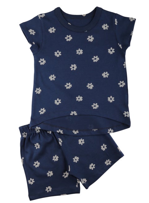 بيجاما صيفي مطبوعة للبنات