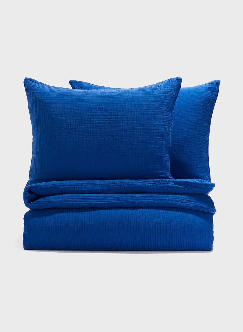 H&M Cotton Duvet Cover Set
