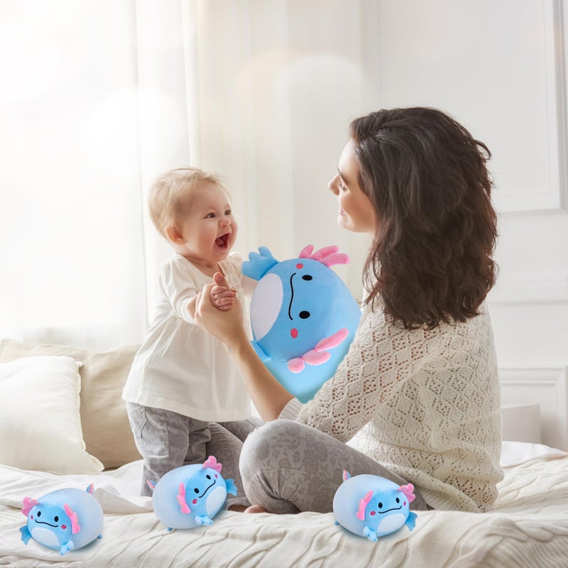 Gudisi Axolotl Plush  16"" Cute Axolotl Stuffed Animals Mommy With 4 Baby Plushies In Tummy Soft Jumbo Axolotl Plush Christmas And Birthday Gifts For Girls Boys - Image 5