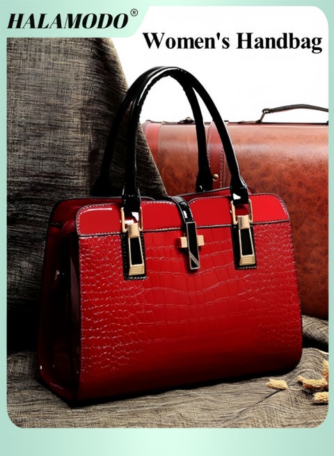Women's Crossbody Handbags Cow Leather Satchel Handbags Top-handle Shoulder Tote Purses with Large Capacity & Adjustable Straps as Great Gift for Your Girlfriend