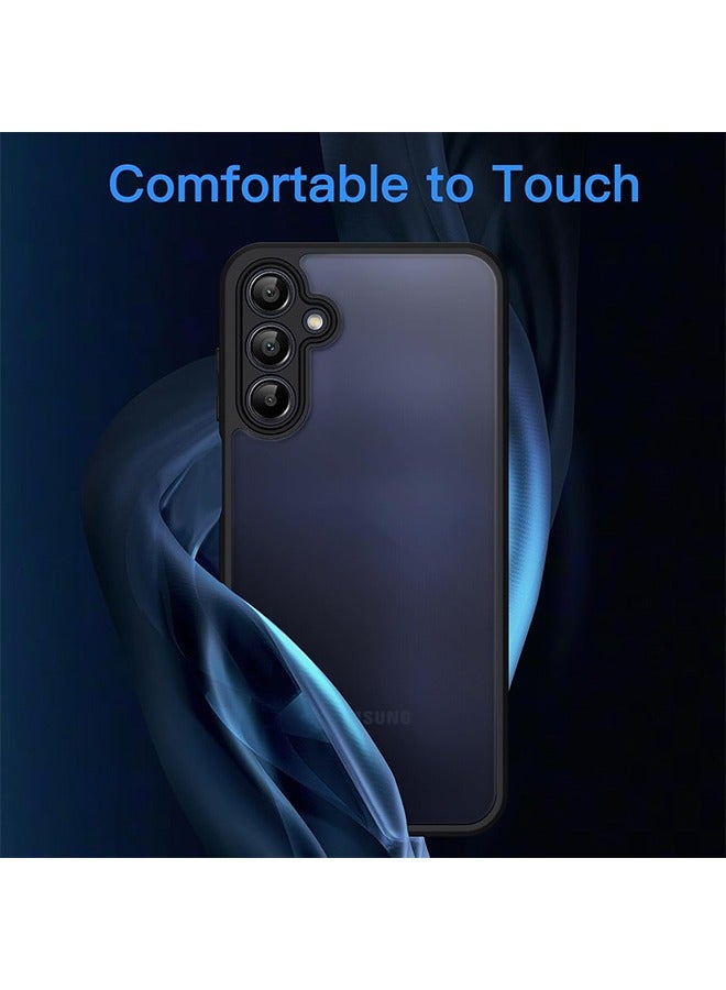 X-level Case for Samsung Galaxy A16 5G/4G with Upgraded Camera Protection,Translucent Frosted Matte Back Cover Shockproof Protective Phone Cover (Black) - Image 4