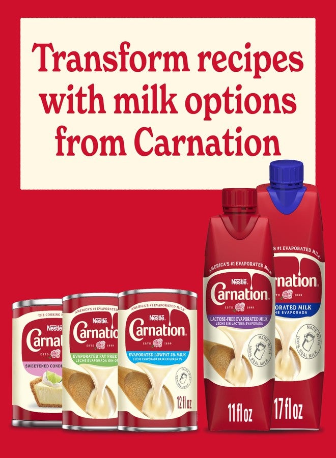 Carnation Nestlé Carnation Evaporated Milk Canned, Vitamin D Added, 4Pk 12 fl oz - Image 5