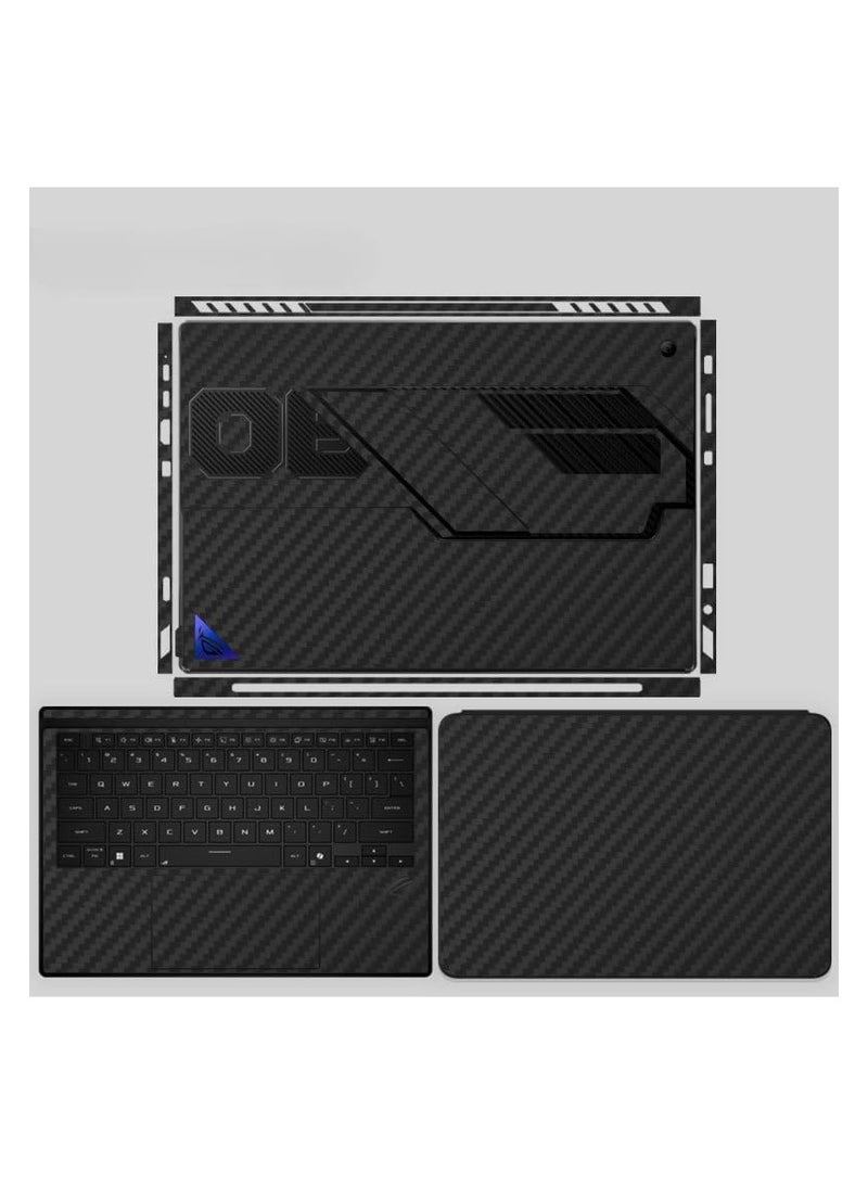 غطاء ملصق لابتوب متوافق مع ASUS ROG Flow Z13 2025 GZ302E بحجم 13.4 بوصة، ملصقات مقاومة للخدوش، فيلم لابتوب ثلاثي الجوانب
