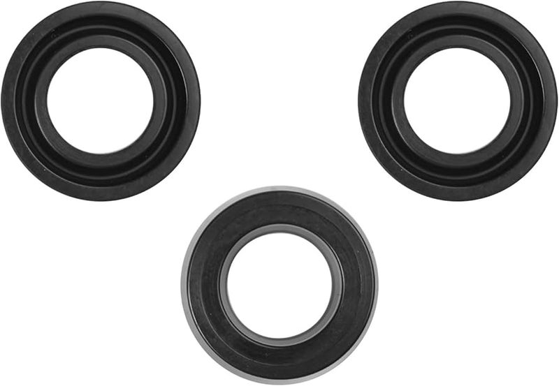 FK47 مجموعة ختم رأس غسالة الضغط العالي 12x20x5 مم مطاط أسود 3 قطع - Image 3