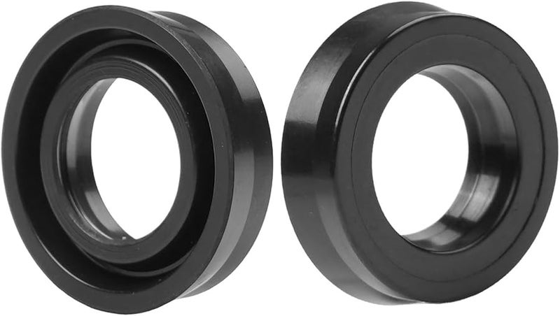 FK47 مجموعة ختم رأس غسالة الضغط العالي 12x20x5 مم مطاط أسود 3 قطع - Image 2