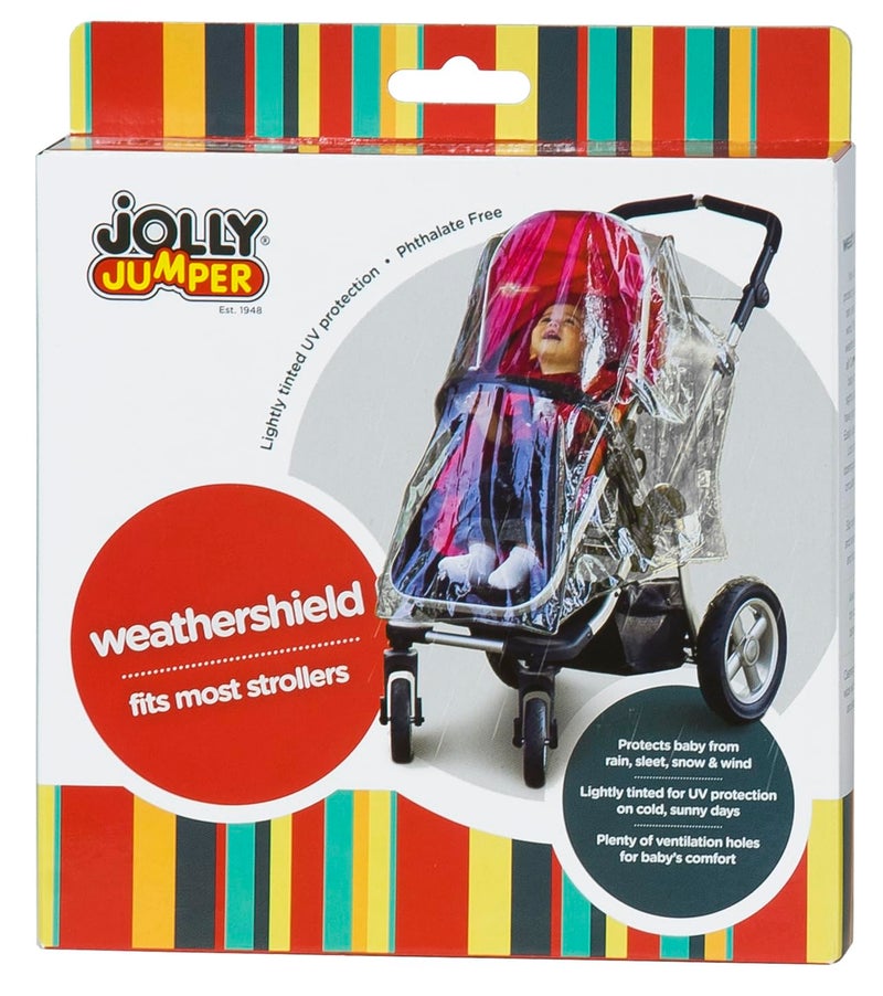 Jolly Jumper Weather Shield for Single Strollers - Protect Baby from rain and Other Elements - Image 2