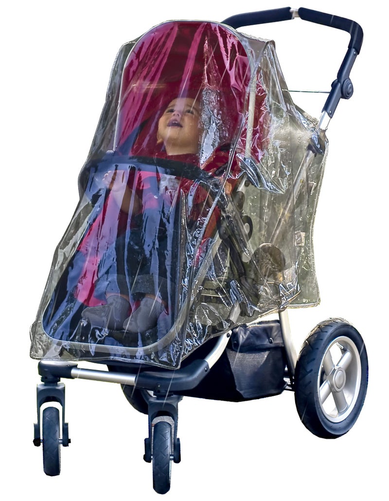 Jolly Jumper Weather Shield for Single Strollers - Protect Baby from rain and Other Elements - Image 1