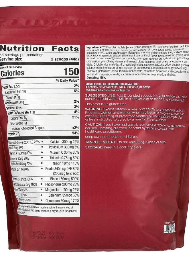 Bariatric Advantage HPMR High Protein Meal Replacement Iced Latte 2 lb 11.46 oz (1232 g) - Image 2