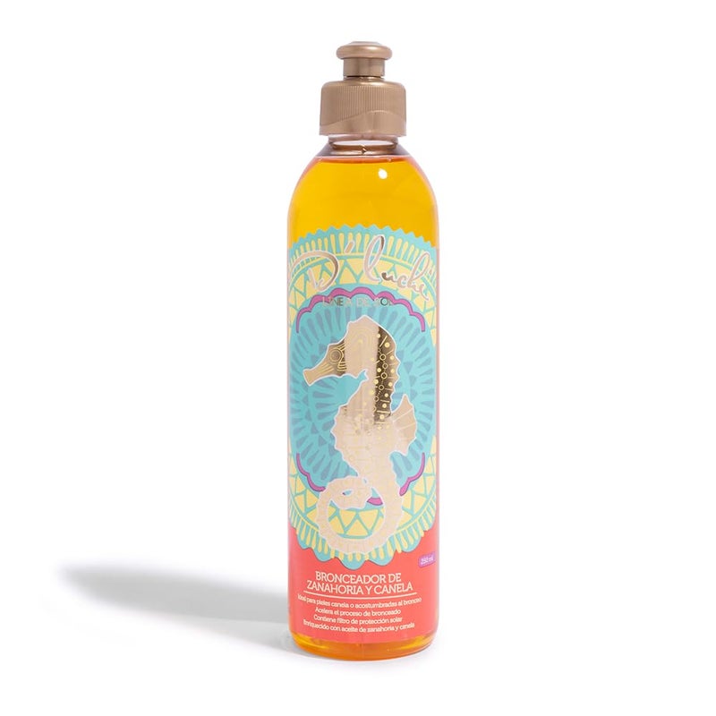 D'Luchi Carrot Tanning Oil with Cinnamon, Vitamin E & Collagen, High Natural Beta-Carotene Tanning Accelerator SPF 4 Suntan Oil, 8.45 Oz - Image 1