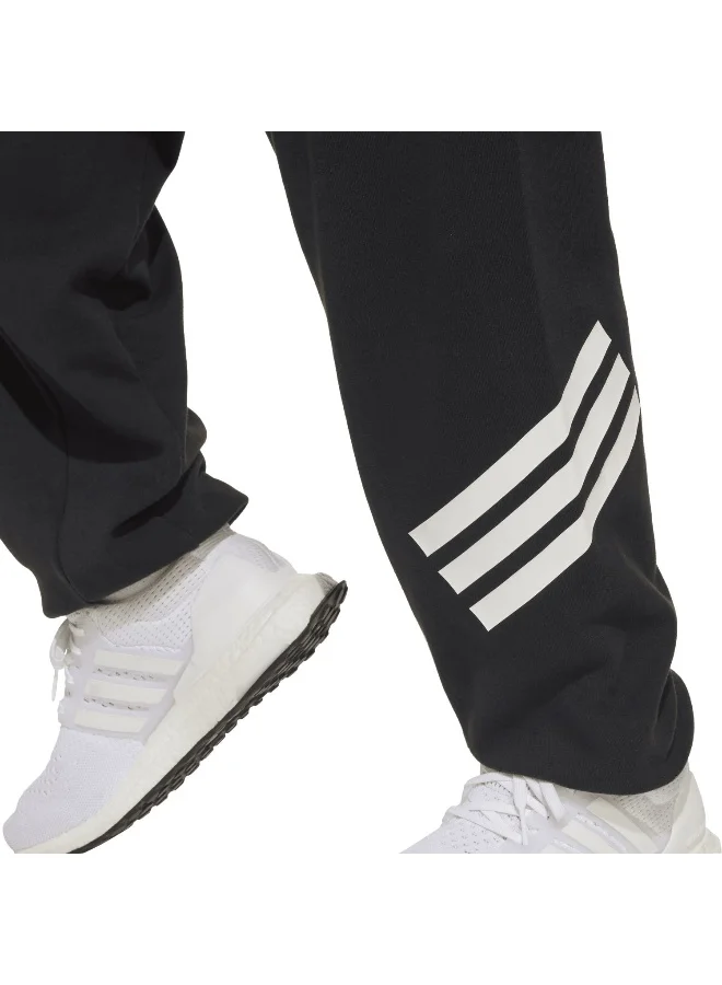 adidas بنطلون تدريب أسود J Fi 3S واسع للأطفال 7-8 سنوات