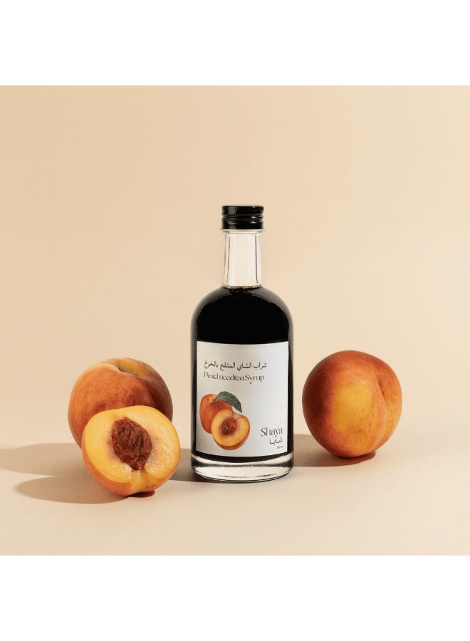 شايا شراب الشاي المثلج بالخوخ - 330مل - Image 1