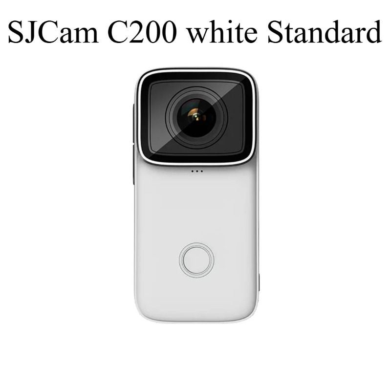 Sjcam C200 Mini Action Camera 4K 30FPS Waterproof 40m Helmet Sports Camera White - Image 1