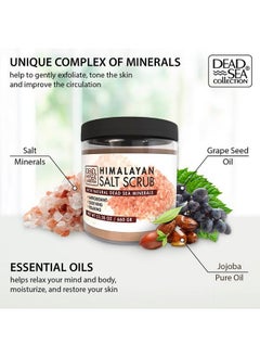 Dead Sea Collection Dead Sea Collection Salt Body Scrub - Large 23.28 OZ - with Himalayan Salt, Pure Oils and Dead Sea Minerals  - Image 2