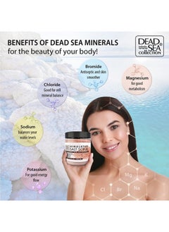 Dead Sea Collection Dead Sea Collection Salt Body Scrub - Large 23.28 OZ - with Himalayan Salt, Pure Oils and Dead Sea Minerals  - Image 4