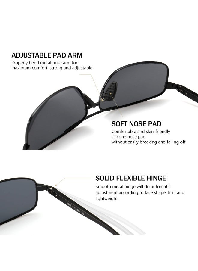 Men's and women's retro sports fashion anti-ultraviolet sunglasses goggles sunglasses - Image 5