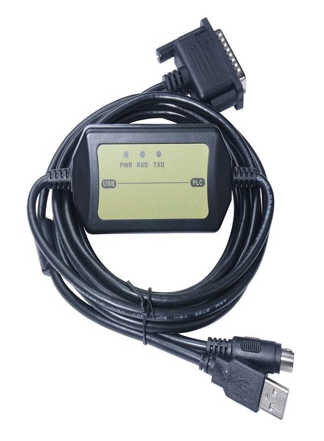 Washinglee USB Programming Cable Compatible for Mitsubishi PLC FX and A Series F2/A00/A1S and FX2N/1N/1S, for USB-SC09 Replacement, 6 FT - Image 4