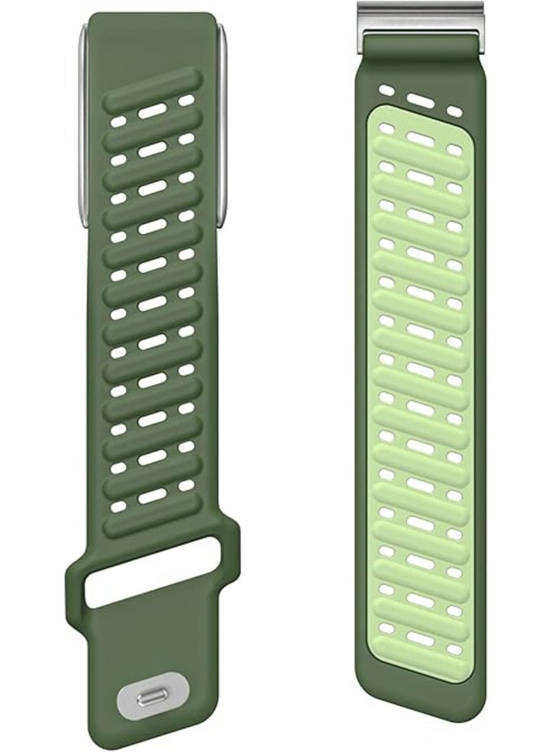 TEMPO Modified SportFlex Silicone Strap for WHOOP 5.0 One & Peak - Fitness Tracker Waterproof & Sweatproof Band with U Shaped Connector - Premium Fitness Accessory | NOT for Gen 4 - Image 3