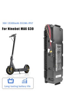 SEGWAY Original Scooter MAX G30 Battery Pack 36V 15300mAh 551Wh IPX7 Inner Battery Replacement for Max G30  - Image 5