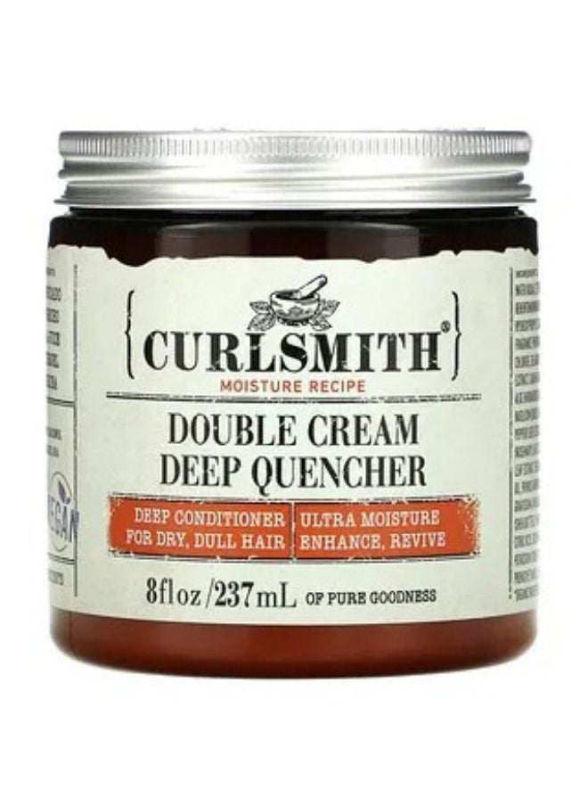 CURLSMITH - Curlsmith Double Cream Deep Quencher For Dry Dull Hair 8 fl oz 237 ml - Image 1