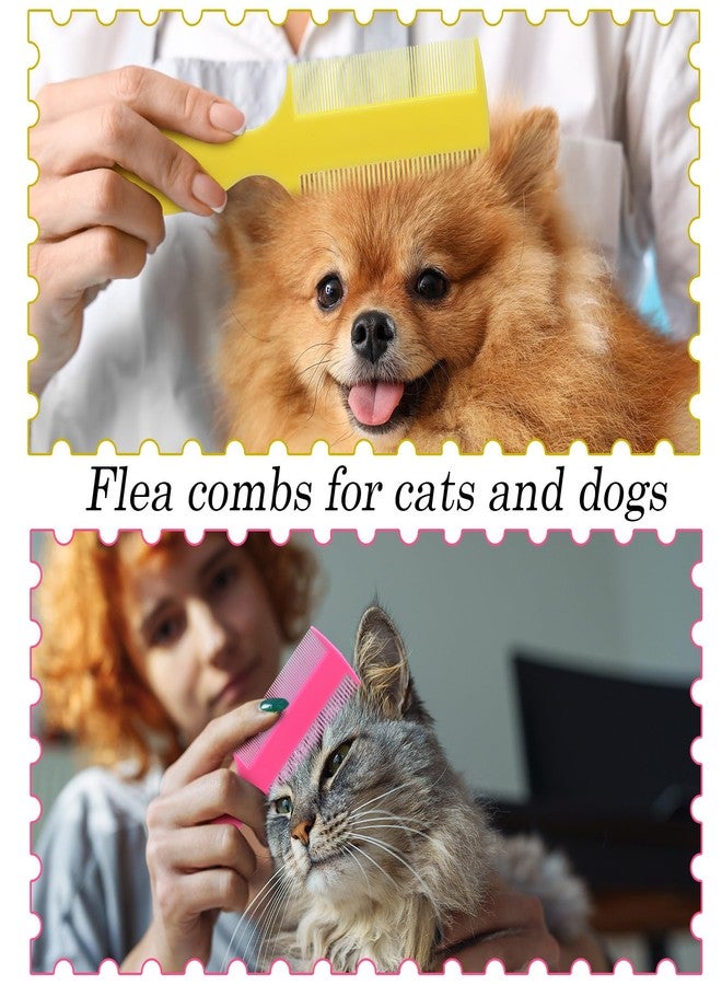 Singhoow 6 Pcs Baby Double Sided Fine Teeth Comb Dandruff and Lice Pet Flea Comb for Newborn Babies Adults Pets Baby Shower Gifts - Image 4