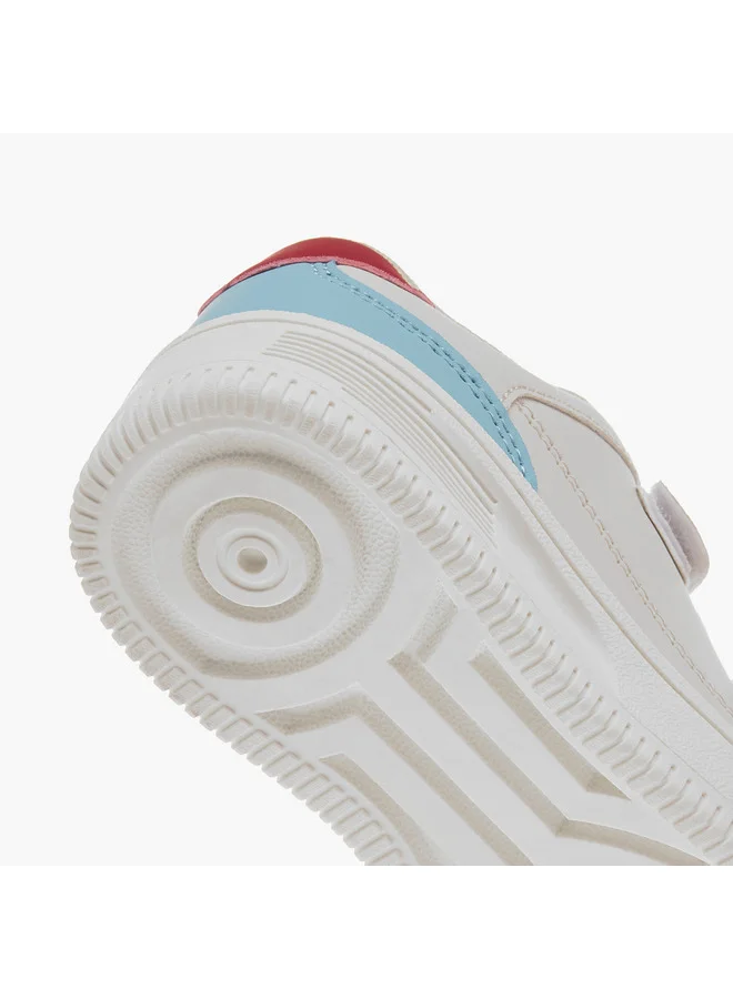 LBL by Shoexpress Boys Panelled Sneakers with Hook and Loop Closure
