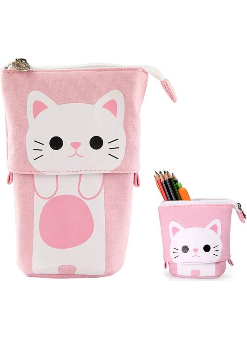 Cute Cat Extendable Telescopic Pencil Case Makeup Bag Multipurpose Bag - pzsku/ZB2A343E85932A80BD1F2Z/45/_/1736447085/8d2692e8-eabc-4583-ad80-c60c507c3d9d