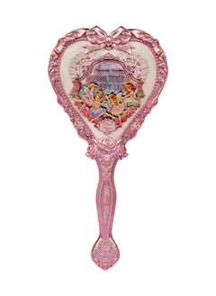Flower Knows Midsummer Fairytales Hand Mirror Embossed Flower Hand Held Makeup Mirror-White Vanilla  - Image 1
