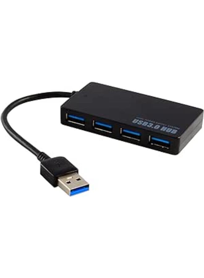 Protronix 4 Port USB 3.0 Hub Compact and Portable for PC Mac Laptop and Desktop