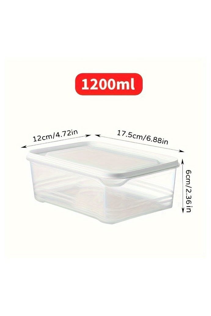 هومستر 5 علب، الثلاجة صندوق تخزين اللحوم المجمدة، درجة تصنيف الأطعمة شبكة، آيس كريم بدون صليب، صندوق مجمد مختوم ومحفظ طازج - Image 3