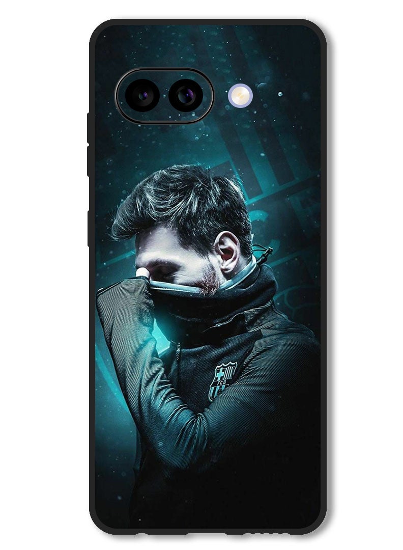 Theodor Case Compatible with Google Pixel 9A Protection Shockproof Bumper Cover Messi (5) - Image 1