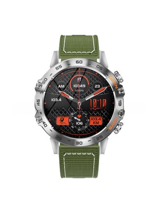 K52 Smart Watch Heart Rate Bluetooth Call InFormation Push Sports Wristband Digital Computer Smart Watch-Color:silver Nylon Green - pzsku/ZB2A3B1573A31008CB434Z/45/1744189412/ed1c8ed9-666e-466b-9514-460632db1264