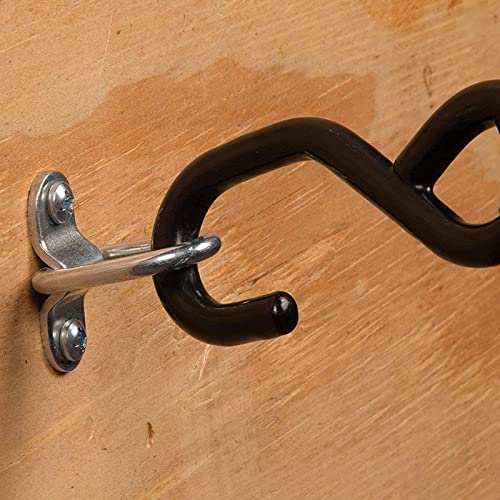 VEEBELL 24 Pack D Rings Tie Down Anchors Hooks Heavy Duty 1/4" Trailer Anchor Lashing Rings 2400 lbs for Trailer Truck Bed Cargo Bracket Enclosed Points Pickup Camper Tie Down Straps(Silver) - Image 3