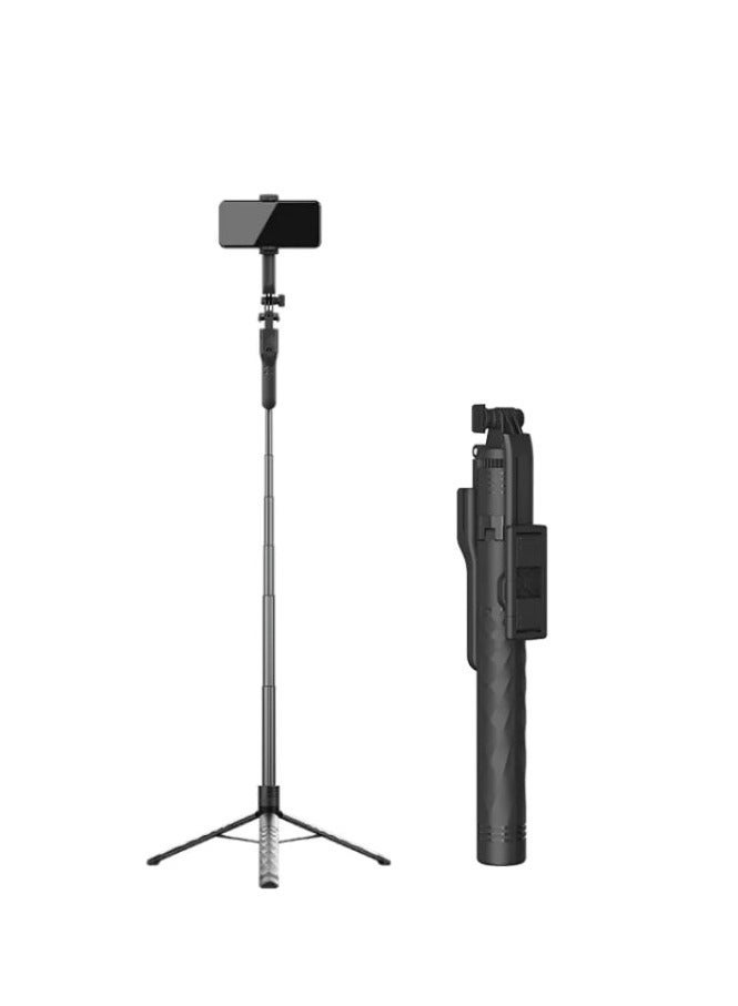 Jmary Rotation Design Camera Mount Holder 1.75m Telescopic Phone Selfie Stick Tripod - Image 2
