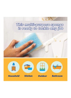 Scrub Daddy Set Of 4 Sponge Daddy Dual Side Scrubber plus Sponge Assorted  - Image 4