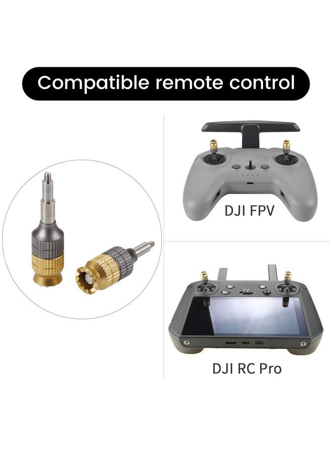 BEHORSE BEHORSE Extension Joysticks Replacement Aluminum Telescopic for DJI RC Pro/DJI FPV/Avata/Avata 2 Remote Controller 2/Controller 3 Accessories - Image 2
